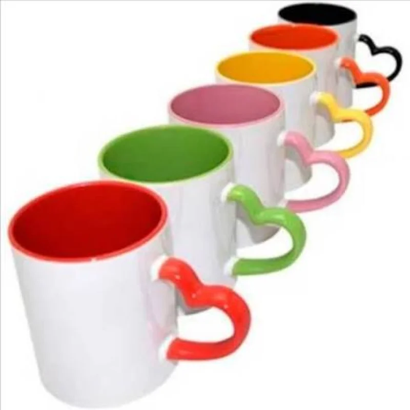 Caneca colorida personalizada