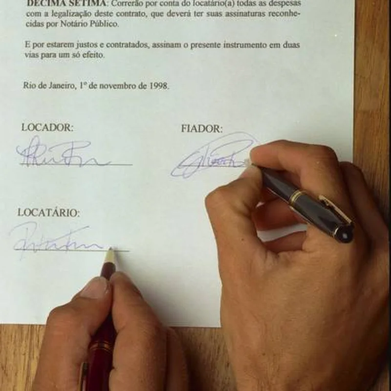 Contrato de aluguel
