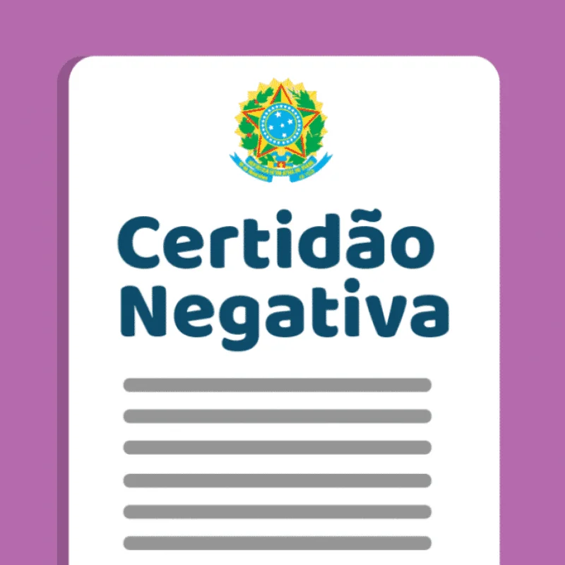 Certidão negativa